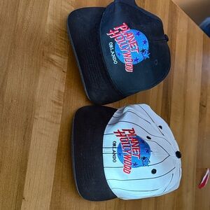 Planet Hollywood Orlando Baseball Caps - mid 90s vintage